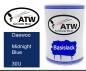 Preview: Daewoo, Midnight Blue, 30U: 500ml Lackdose, von ATW Autoteile West.